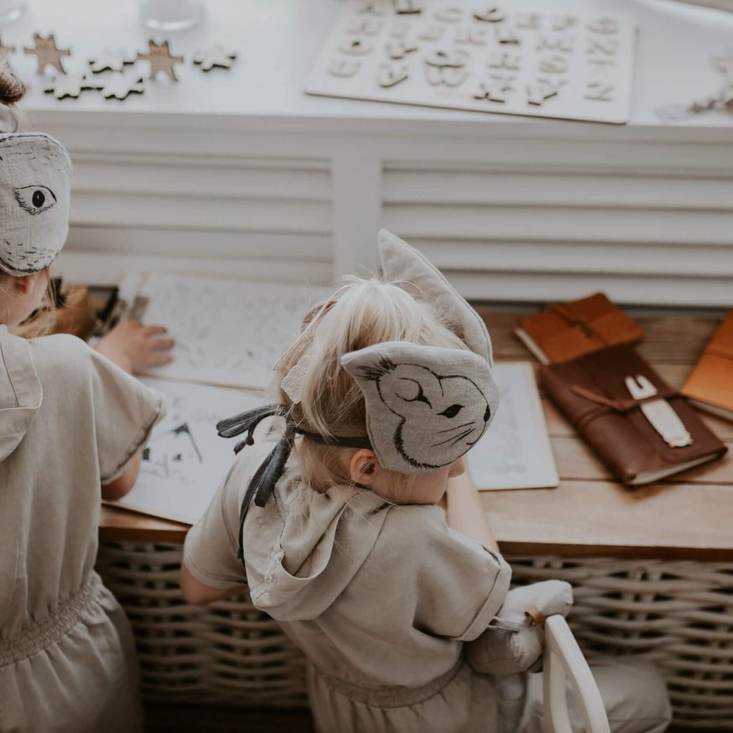 Linen mask - Mouse