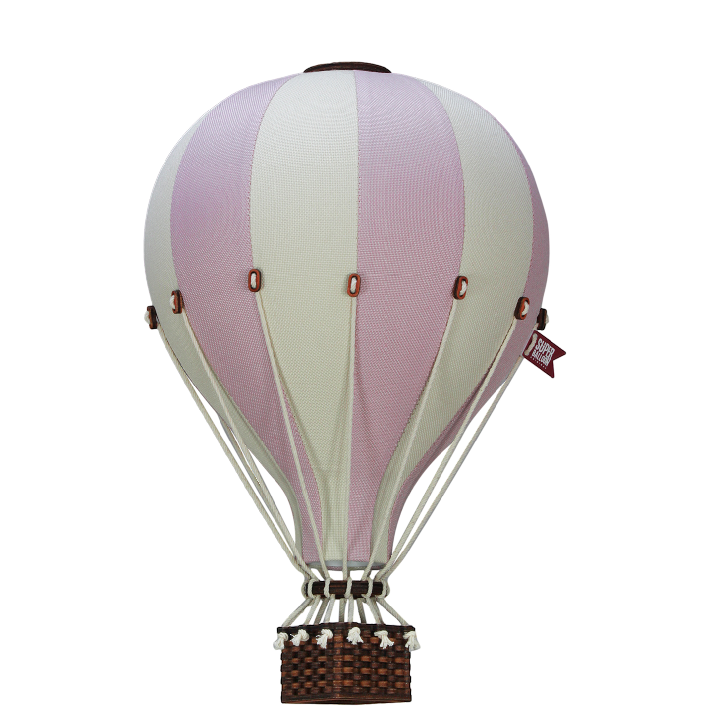 Hot Air Balloon - Light Pink & Cream
