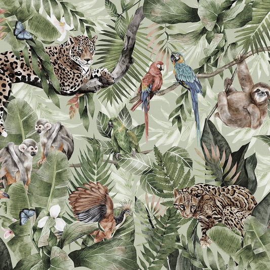 Green Amazonia  Behang