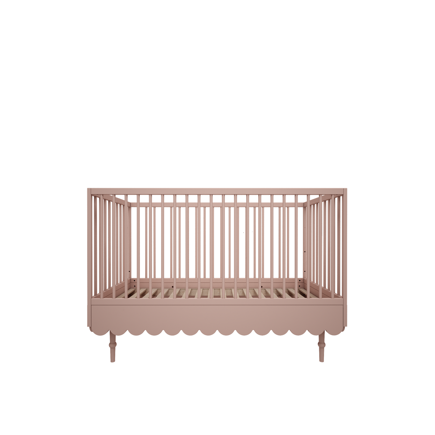 Lit bébé et lit junior en 1 Babouchka - Rose