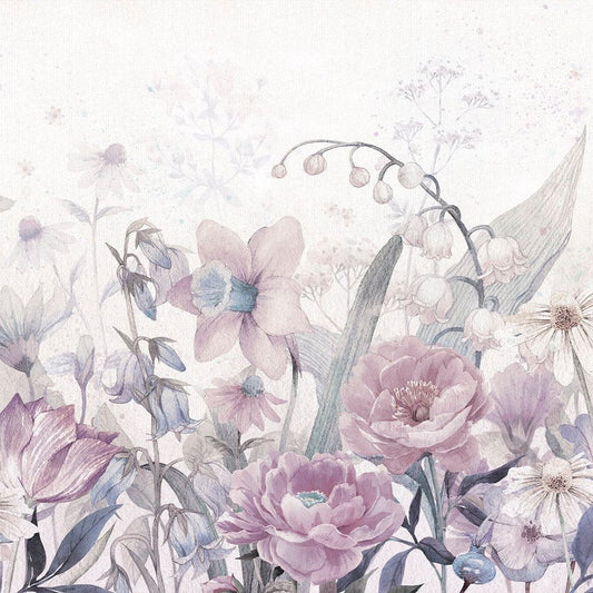 Bloom -Purple-  Behang