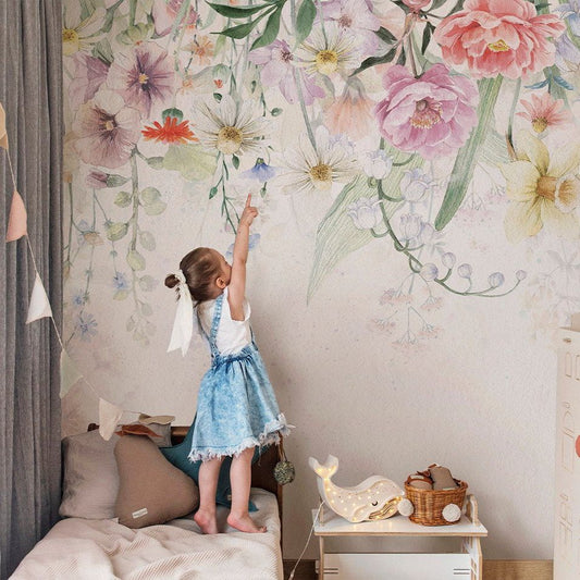 Bloom -Up-Rainbow Behang