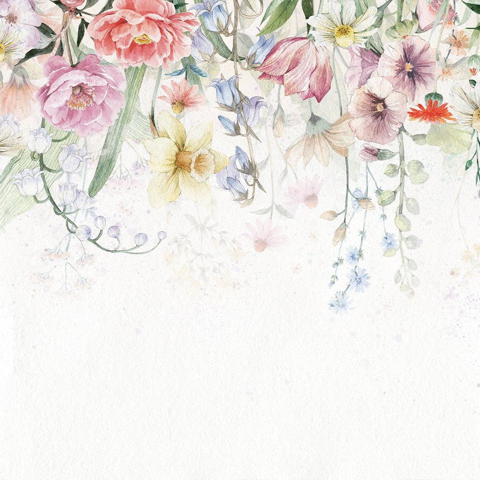 Bloom -Up-Rainbow Behang
