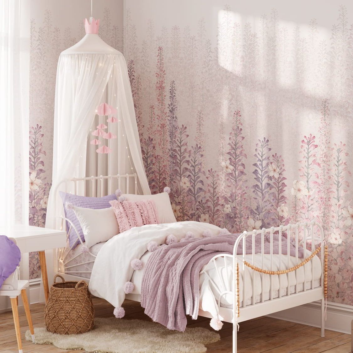Blossom Rain Behang