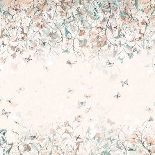 Butterfly Mint Behang