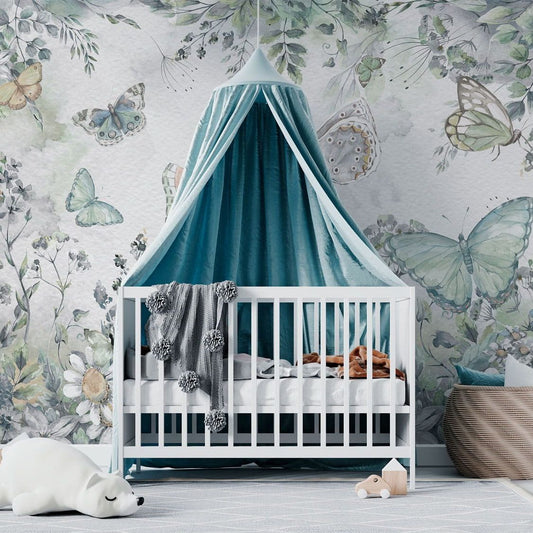 Butterflies Green-Behang