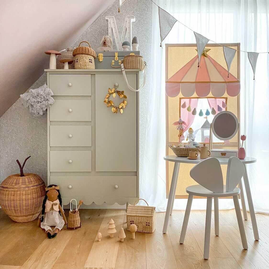 Chest of drawers/chest of drawers 'Babushka' Olive