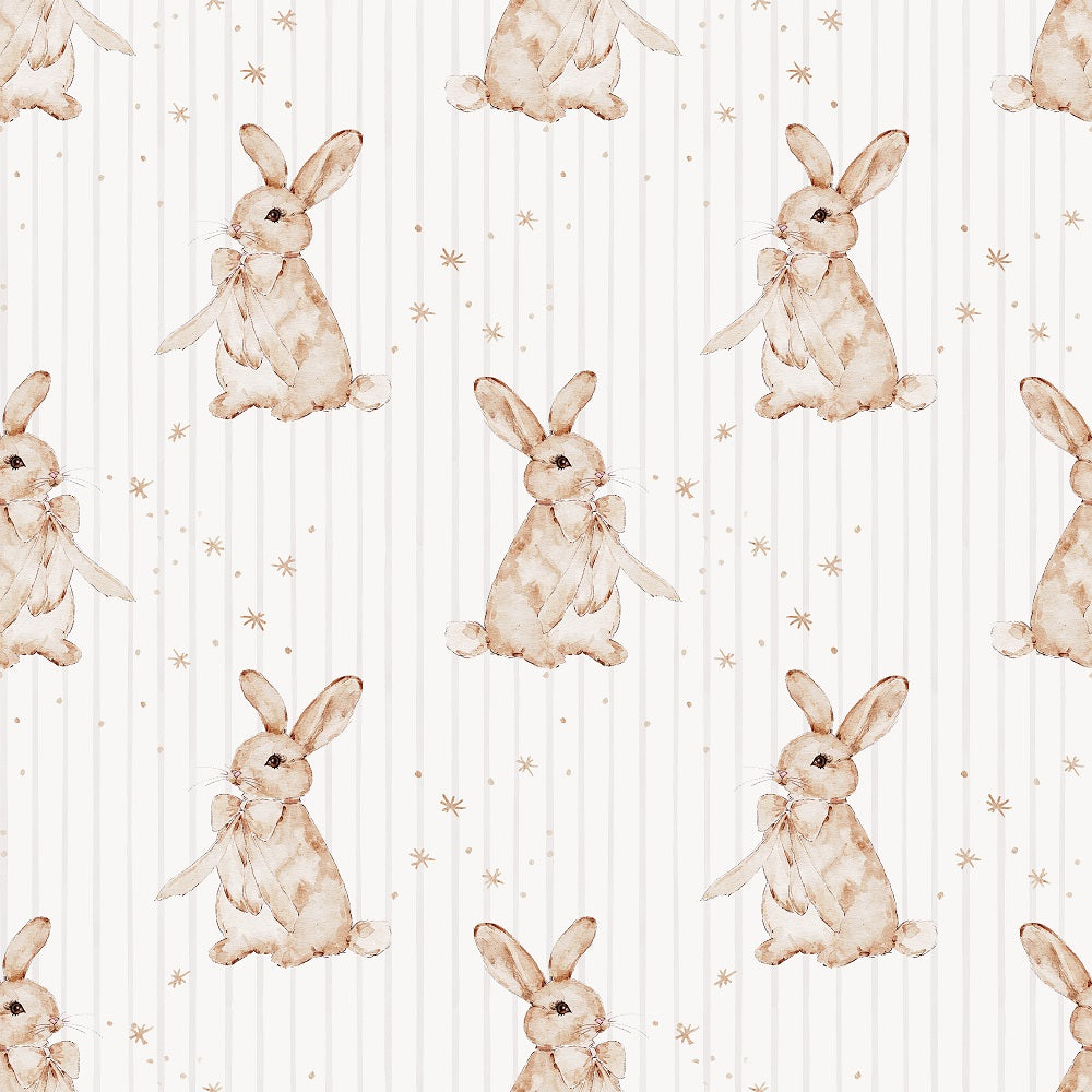 Papier peint lapins
