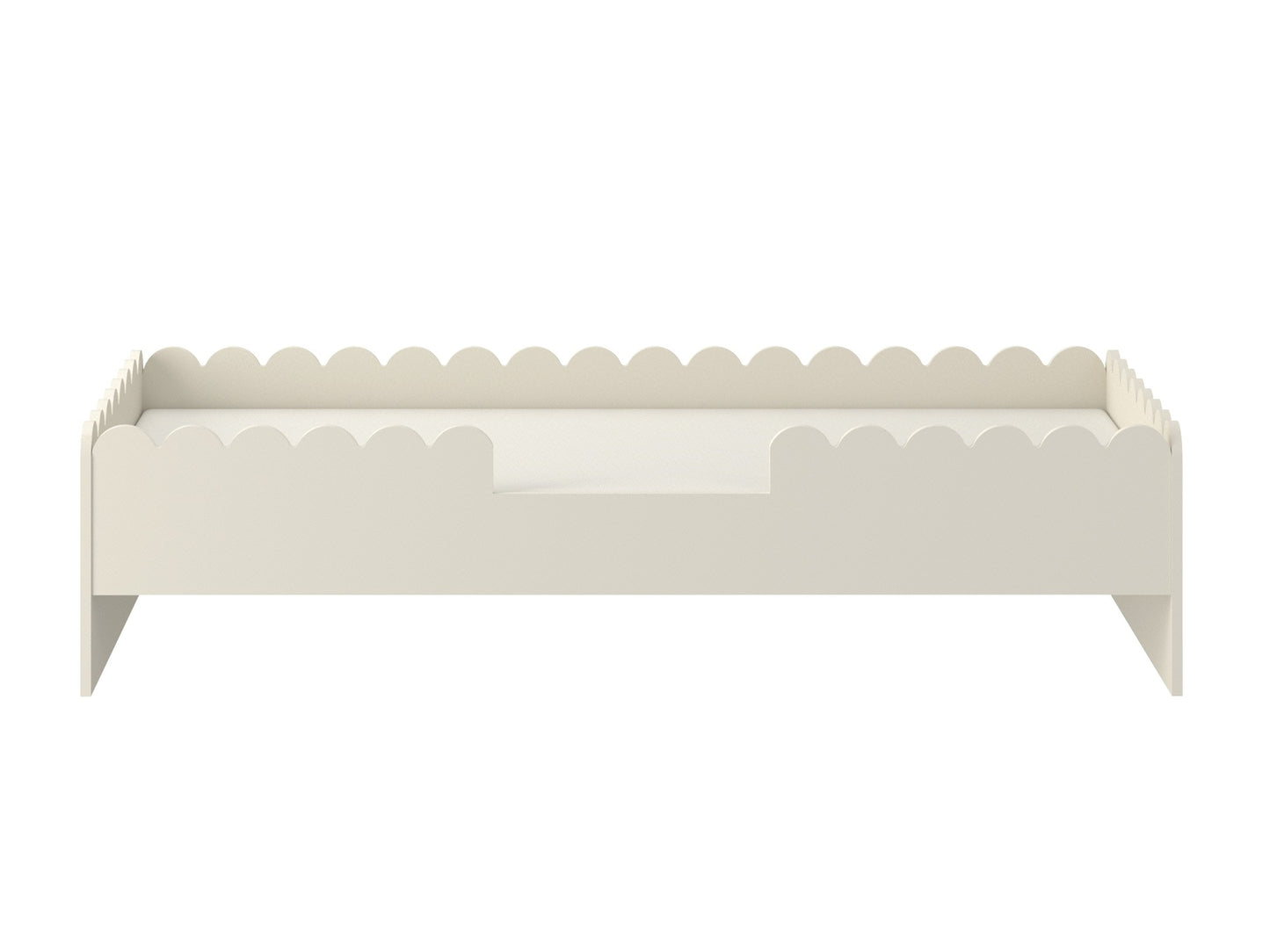 Nomi Montessori Latte bed met lade, 80 × 160 cm