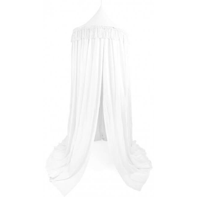 Bedhemel Cotton & Sweets Boho Fringe " White" XL