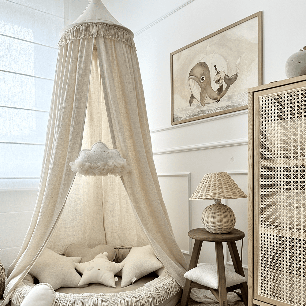 Bedhemel Cotton & Sweets Boho Twist" Naturel"