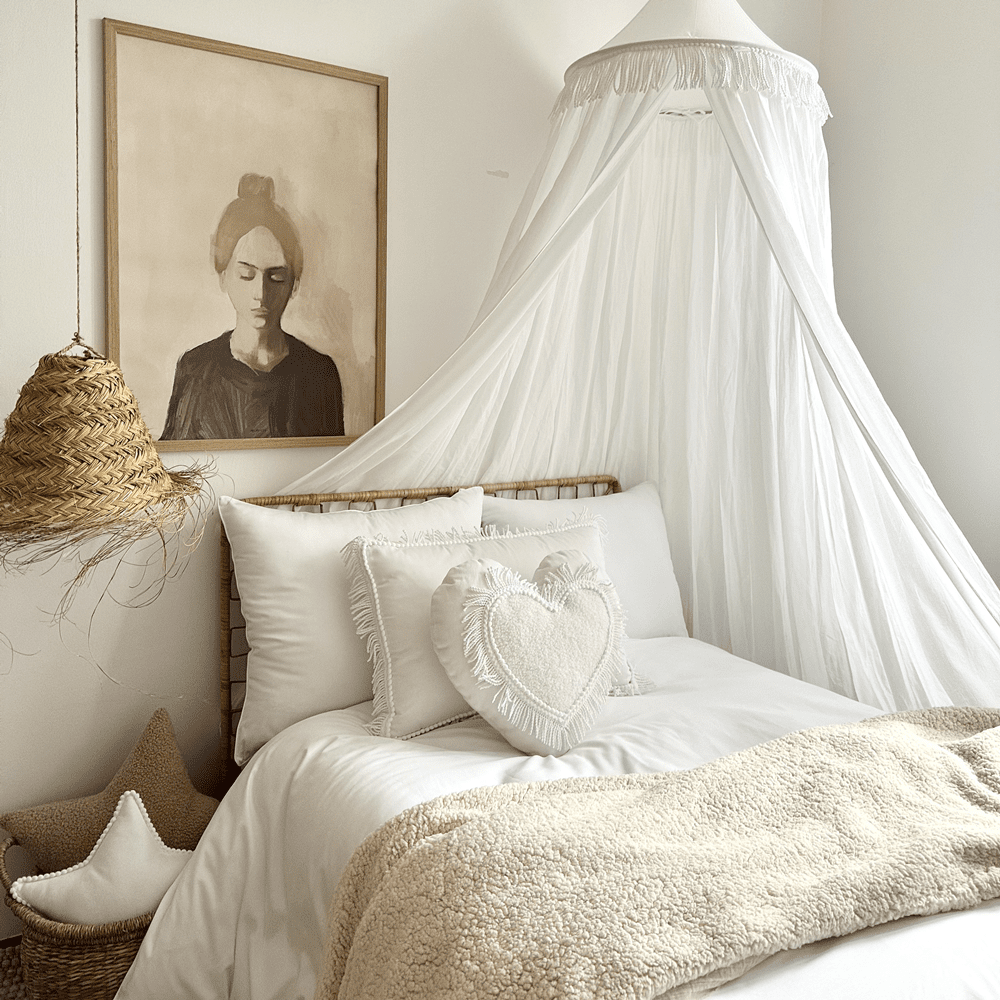 Bedhemel Cotton & Sweets Boho Twist" White"
