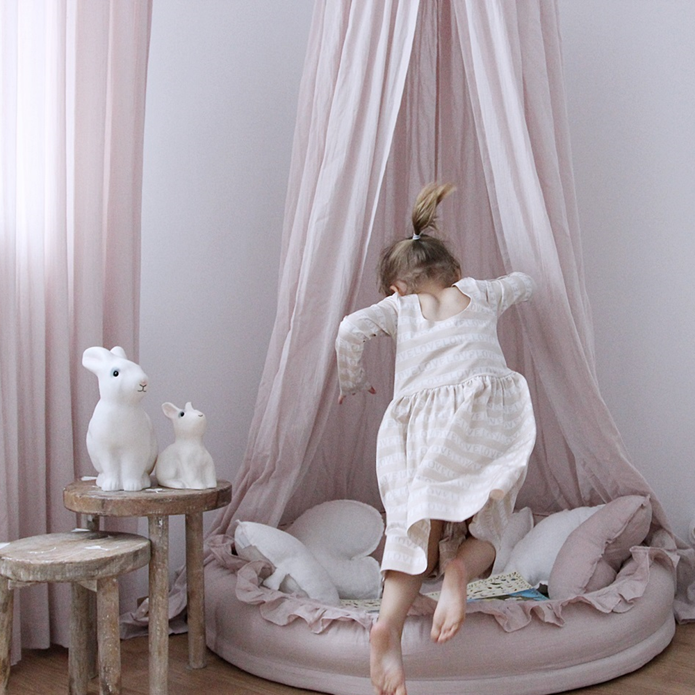 Bed canopy Cotton & Sweets, "Powder Pink"
