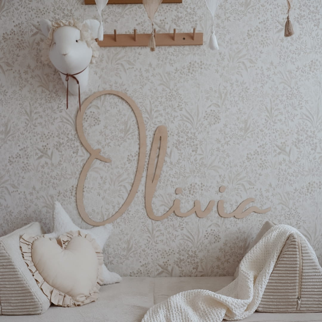 Large 3D name wall sign – Personalized