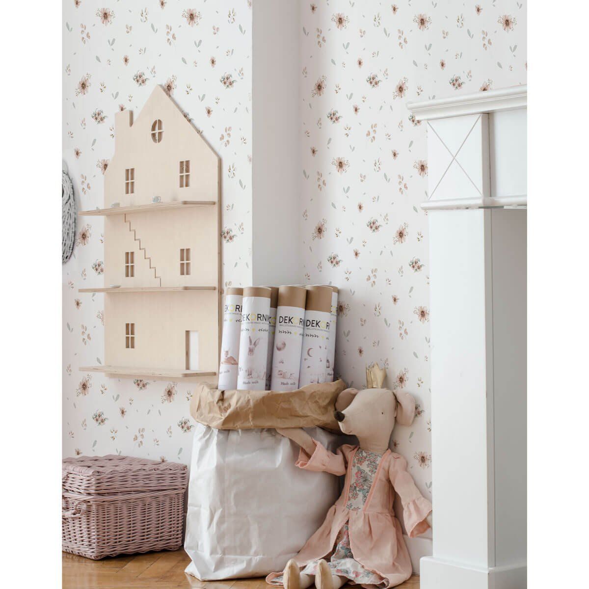 'Flowers Mini ' Behang