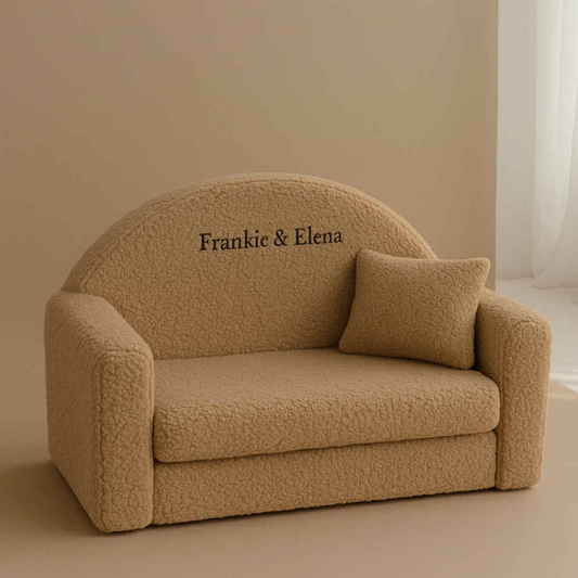 Mini Sofa- Beige- Gepersonaliseerd
