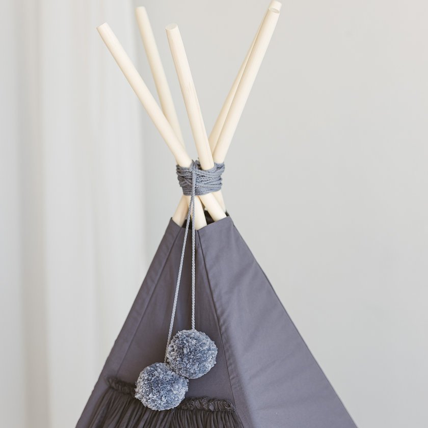 Fairy Tipi Tulle -Grey