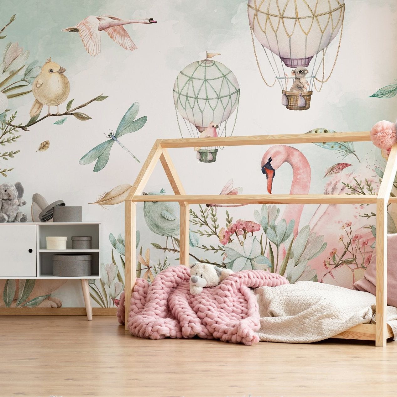 Pink Harmony Behang
