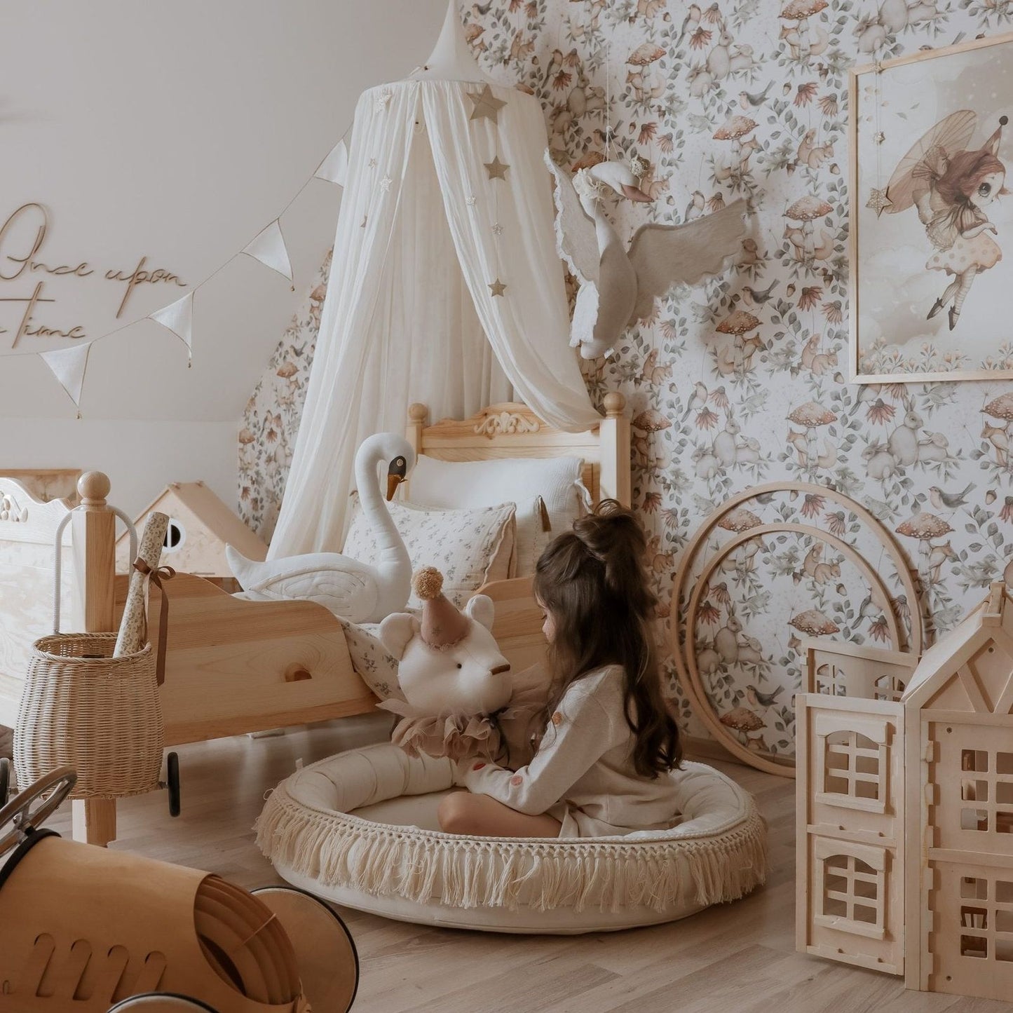 Cotton & Sweets Small Junior nest -Boho- Vanilla