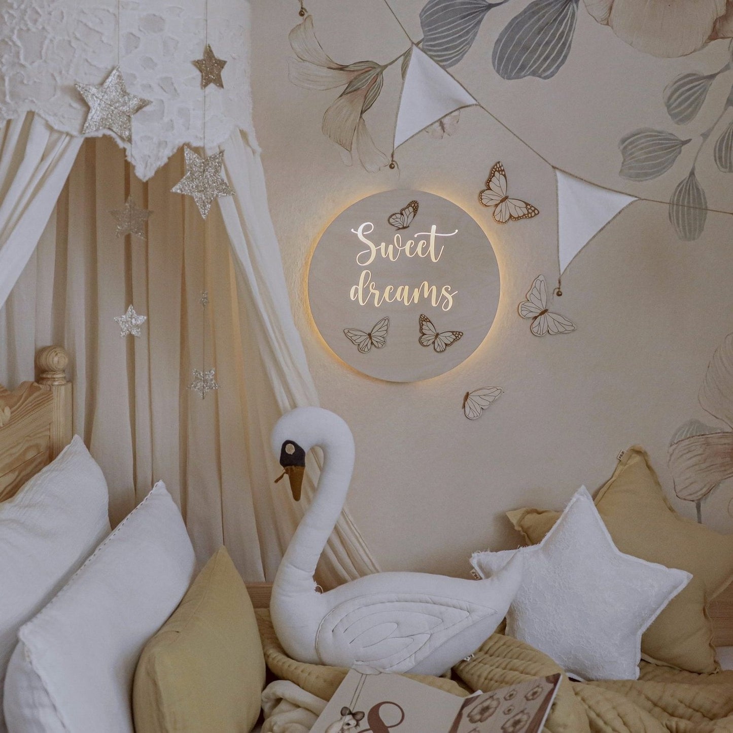 Wandlamp Butterfly- Customize!