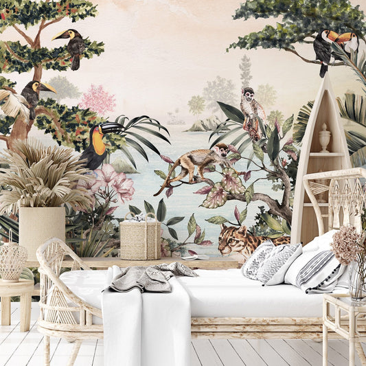 Jungle fun - Wallpaper