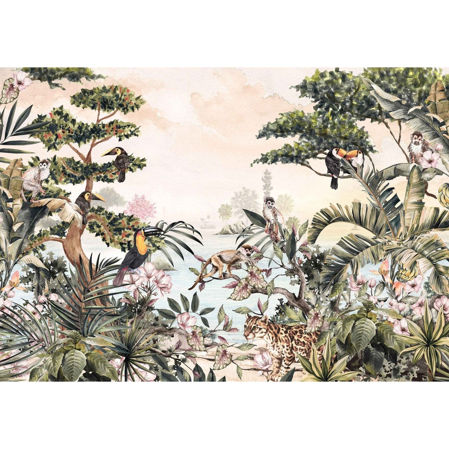 Jungle fun - Wallpaper