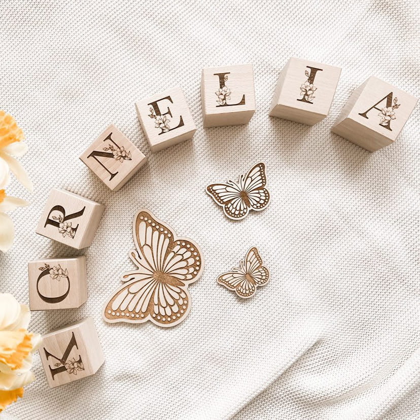 Bloc(s) de lettres en bois