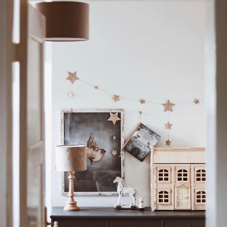 Nachtlamp Velvet-Brown