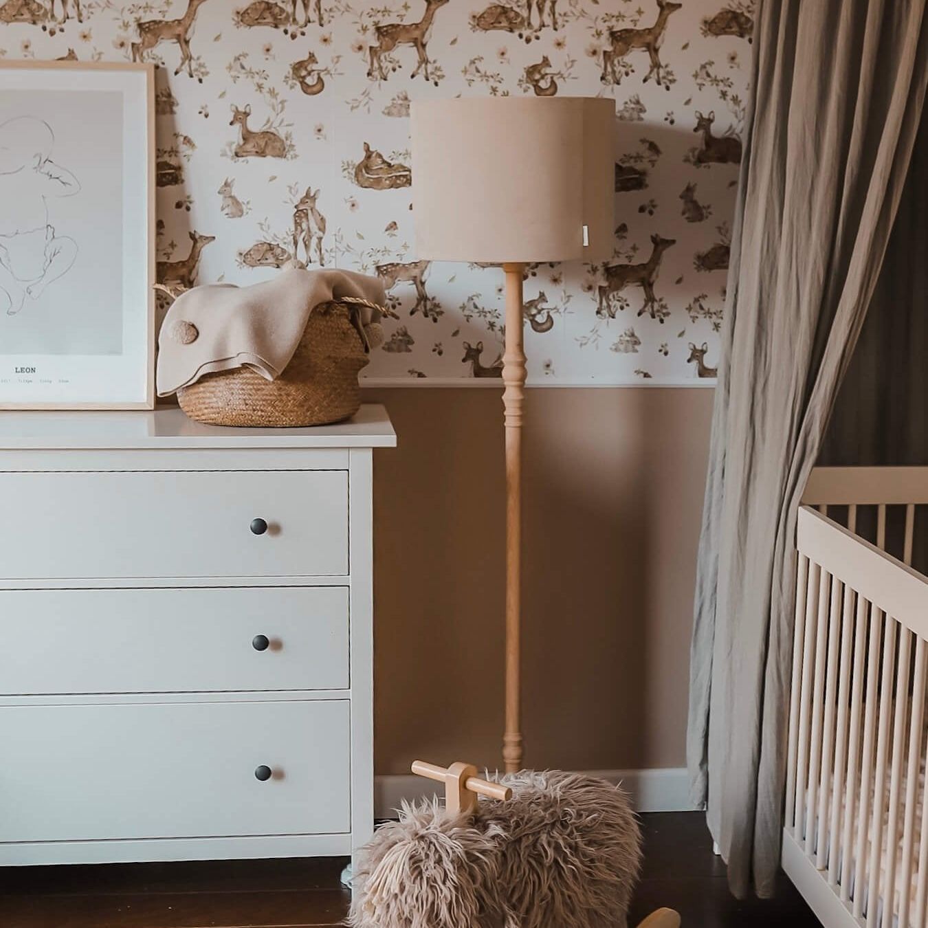 Lampadaire Velvet-Creme