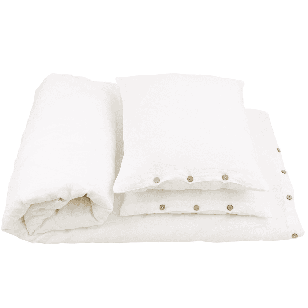 Linen Cream bedding set - Cotton & Sweets 140 x 200cm