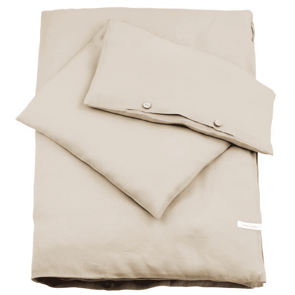 Linen Natural bedding set - Cotton & Sweets 100 x 135cm