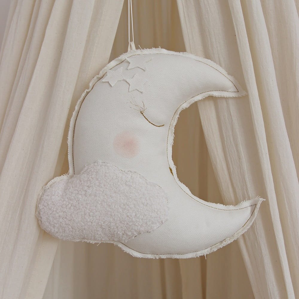 Mobile Louis Lune Lin Vanille-Coton & Douceurs