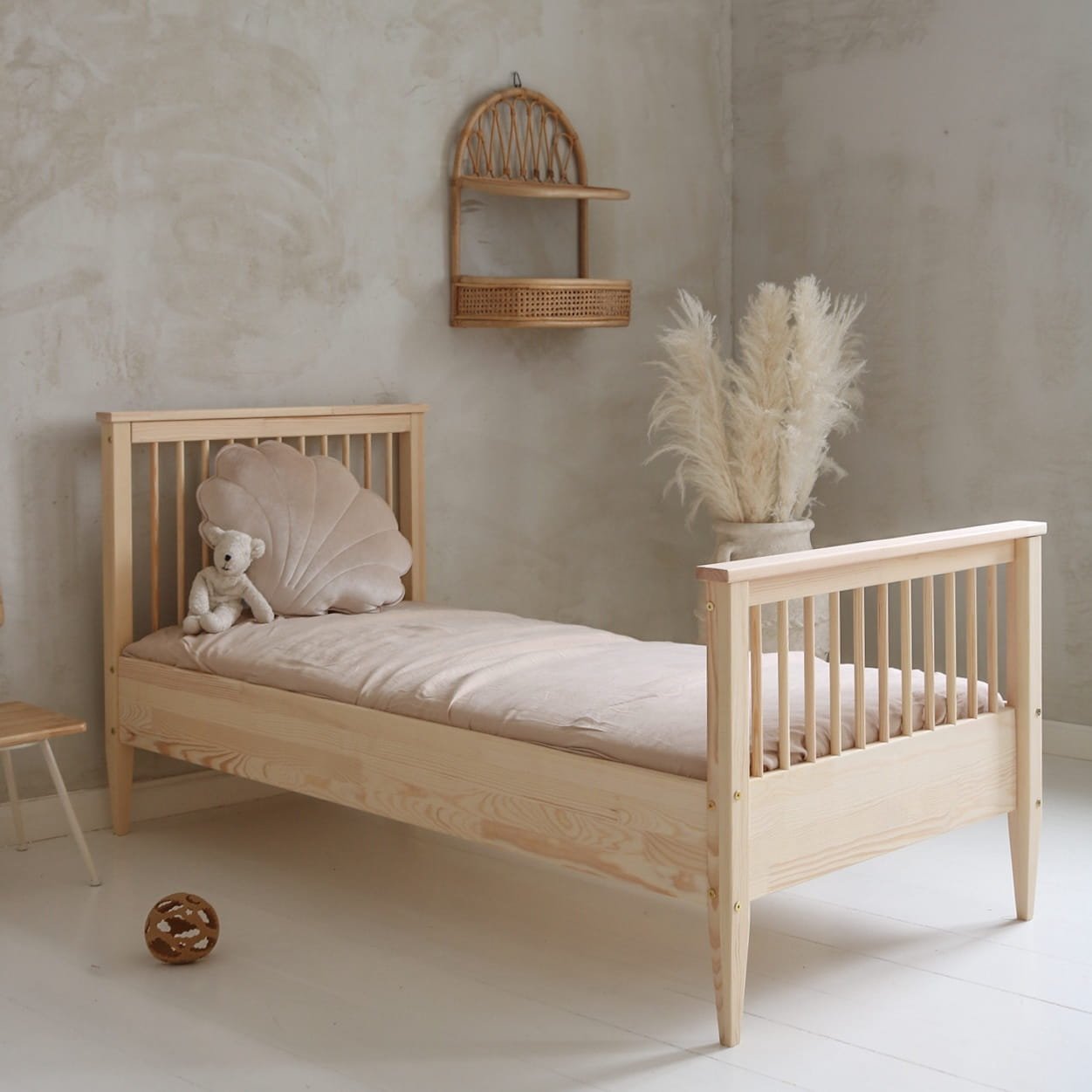 Fast delivery-Bed Boho spijlen , 190/90