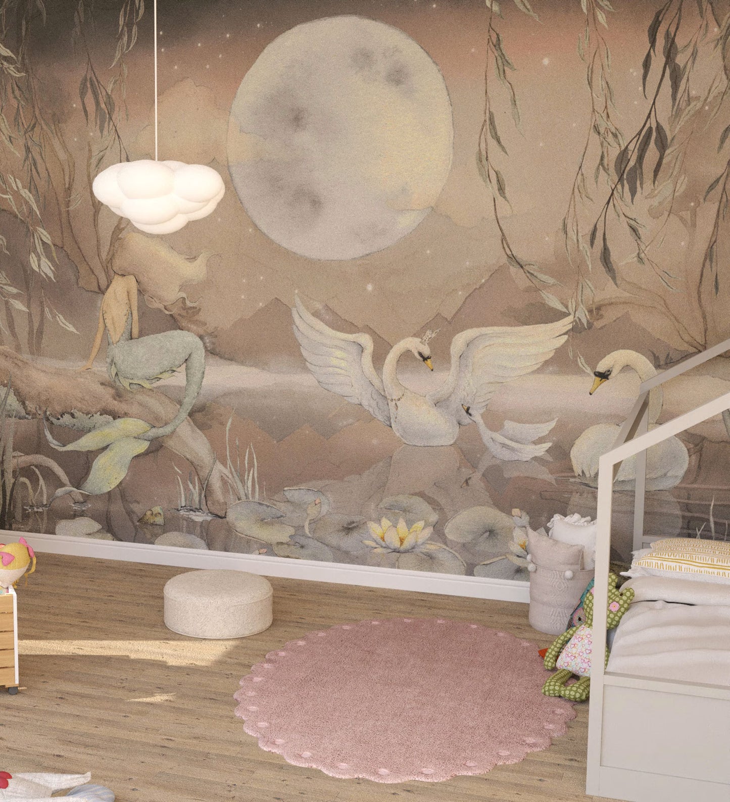 Mermaid Lake behang
