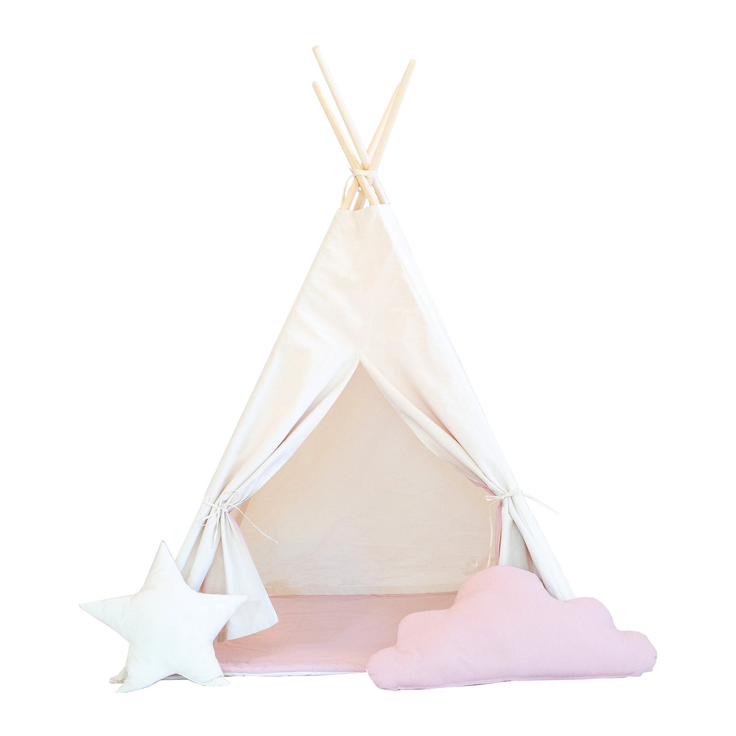 Tipi tent 'Ice cream' , inclusief mat en kussens