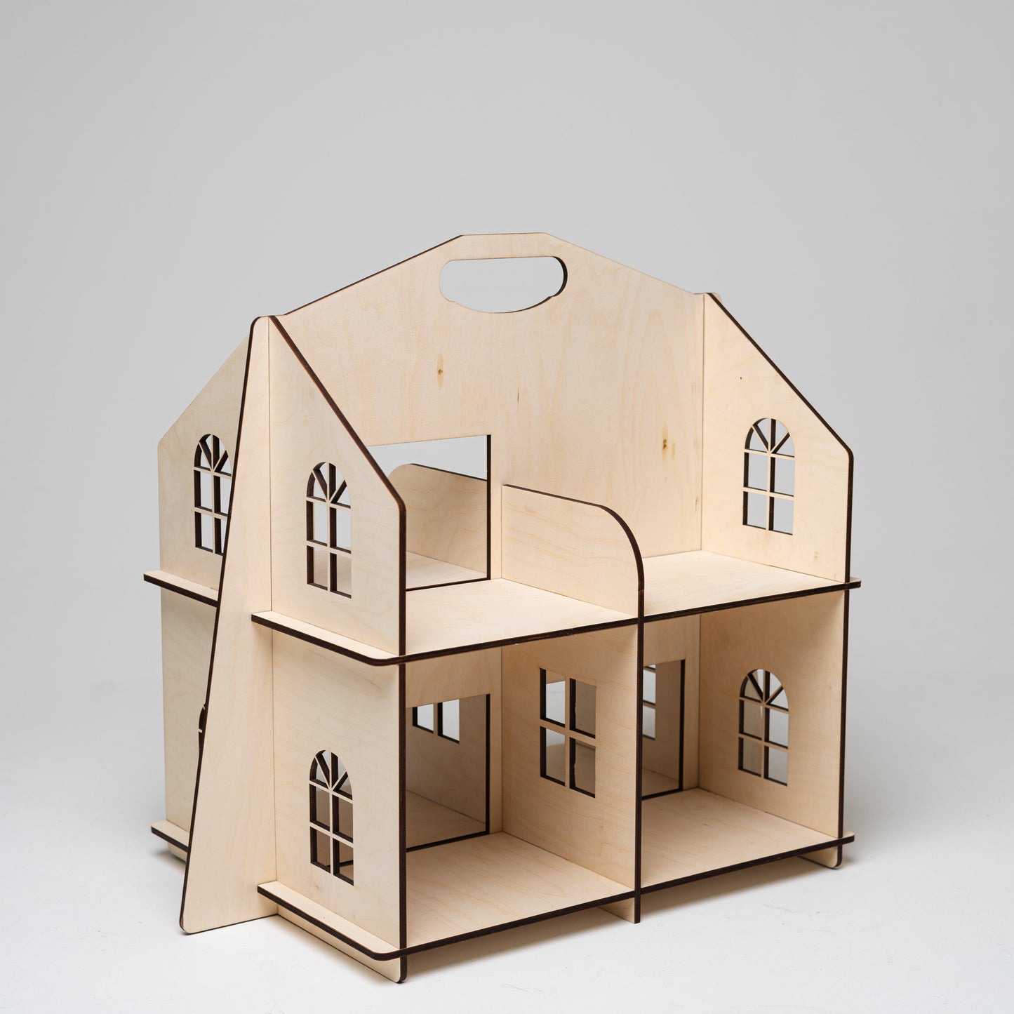 2 sided Wooden Doll House