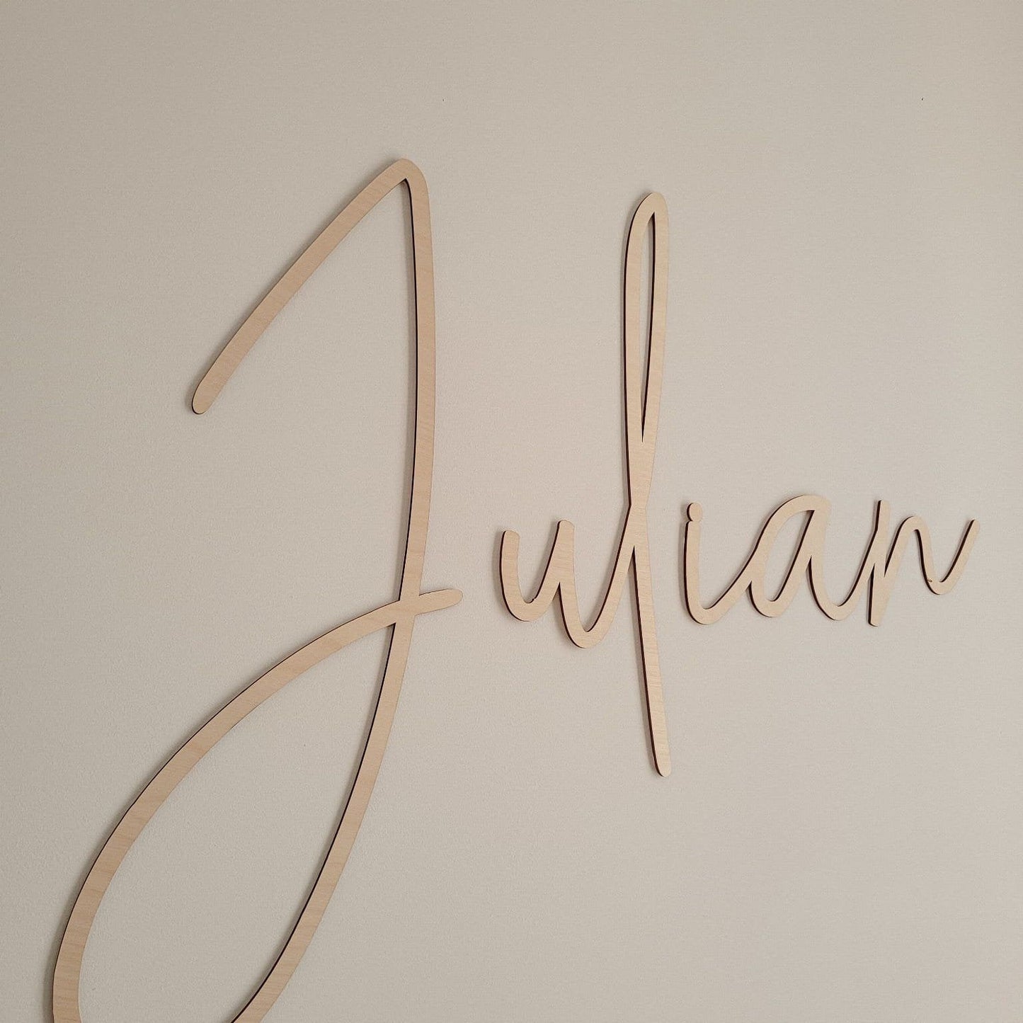 Houten Naam - Customize!