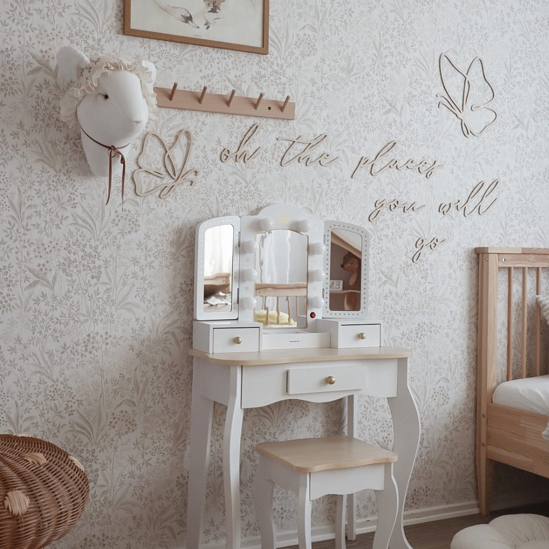 Wooden wall decoration Oh the places you will go