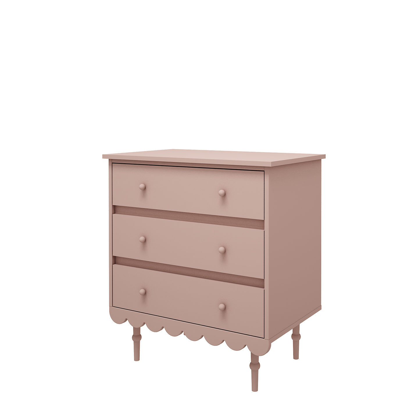 Chest of drawers 'Babushka' Pink
