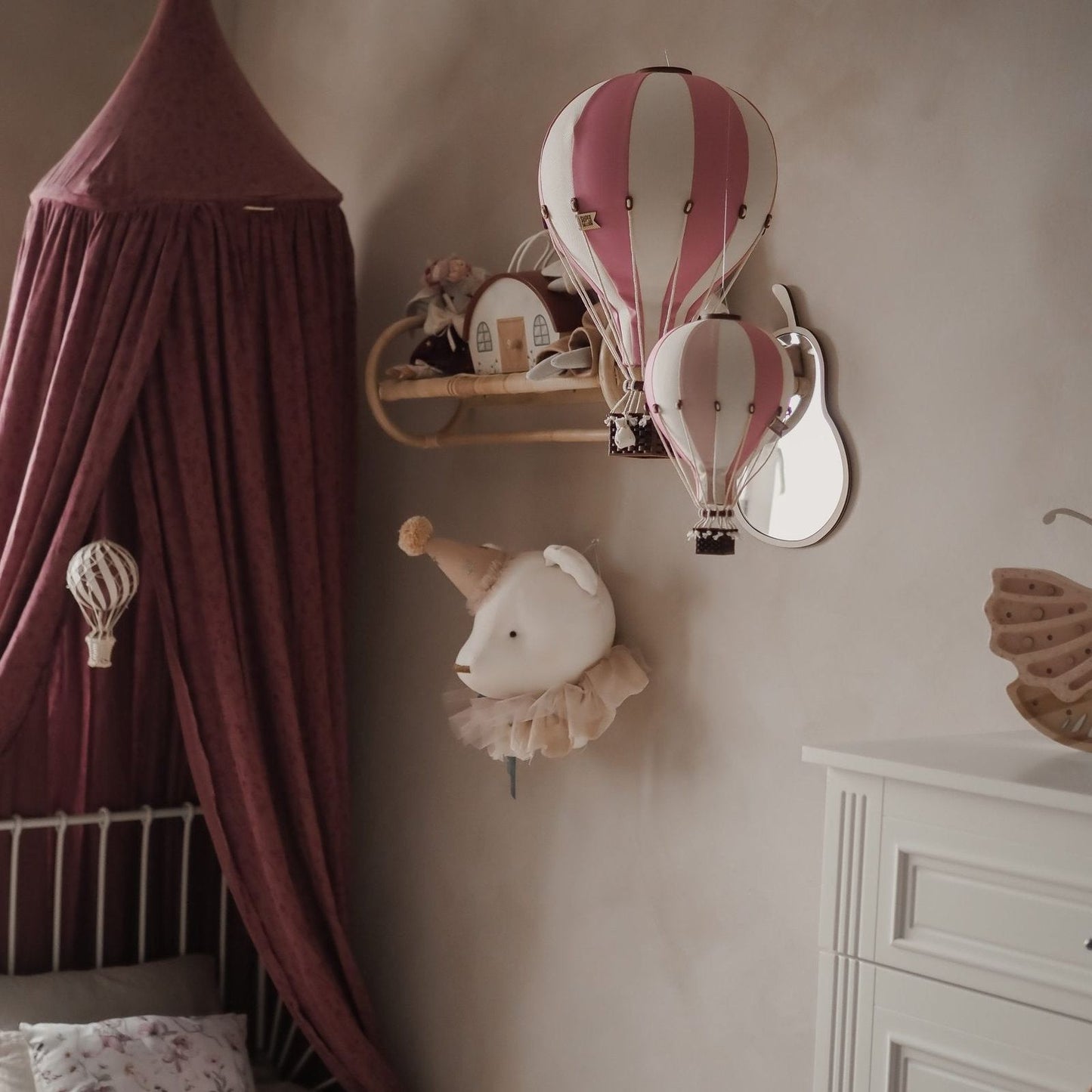 Lucht ballon- Pink Cream Light Pink