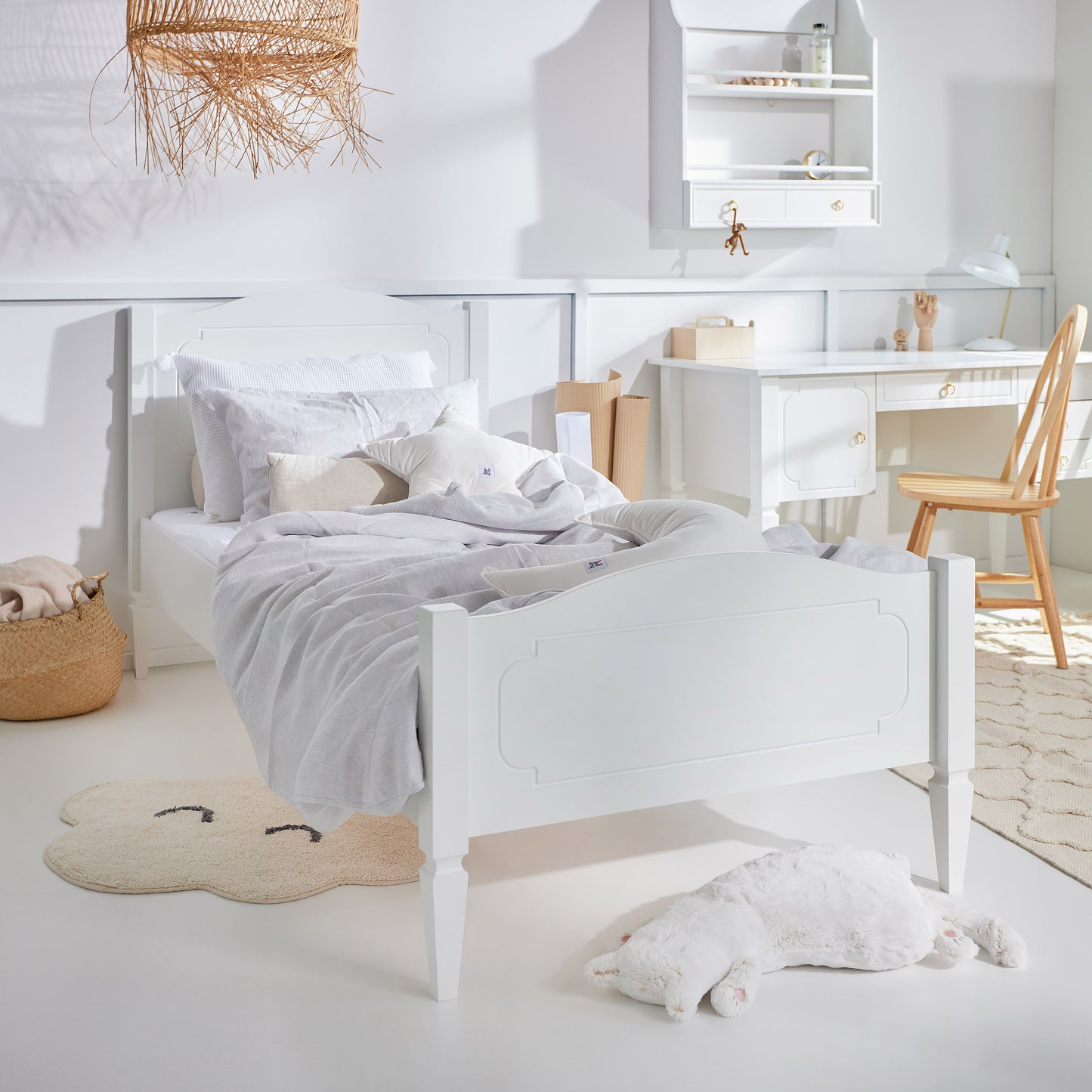 Bed Royalty 90 x 200 cm - White