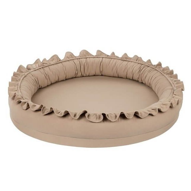 Cotton & Sweets Small Junior nest - Basic with ruffles- White