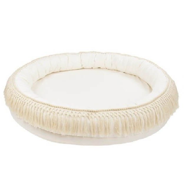 Cotton & Sweets Small Junior nest - Basic with ruffles- White