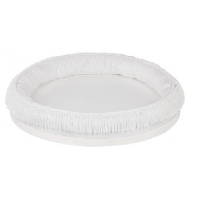 Cotton & Sweets Small Junior nest - Basic with ruffles- White