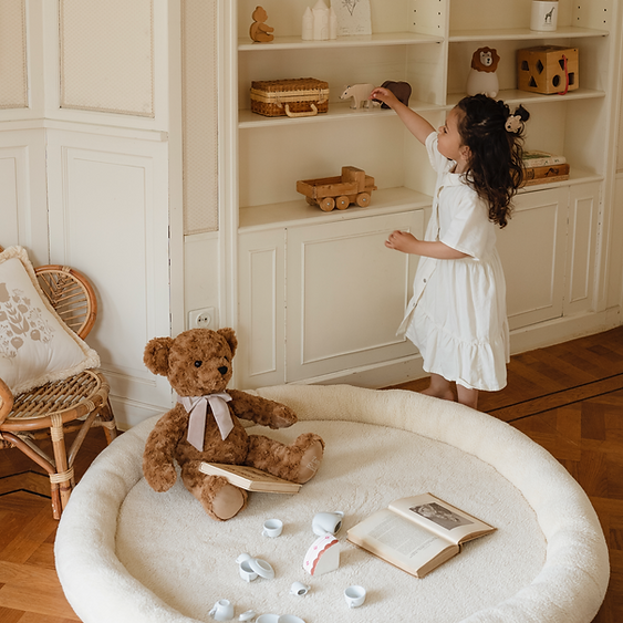 Nid de jeu pour ours en peluche