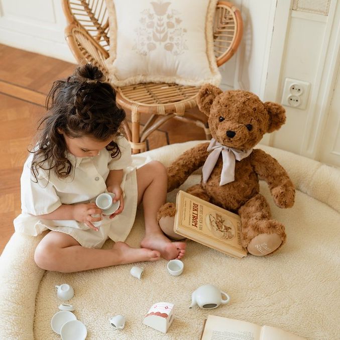 Nid de jeu pour ours en peluche
