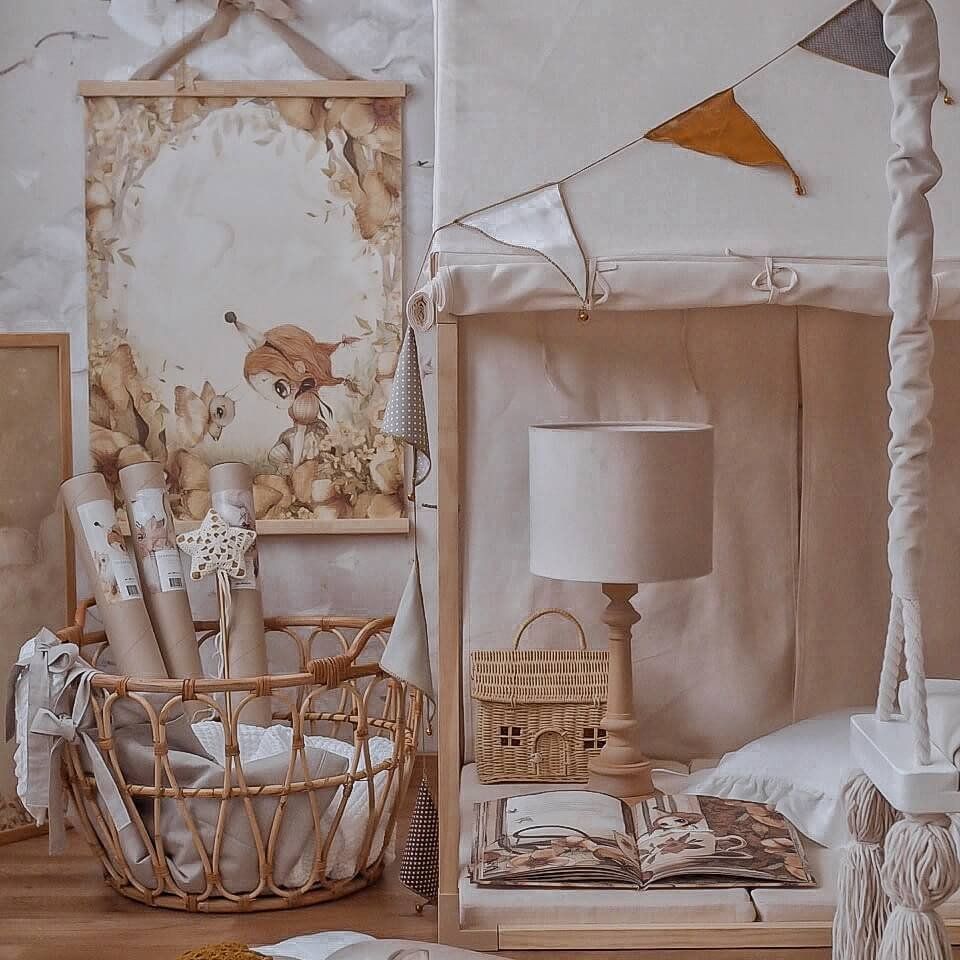 Lampe de nuit Velvet-Creme