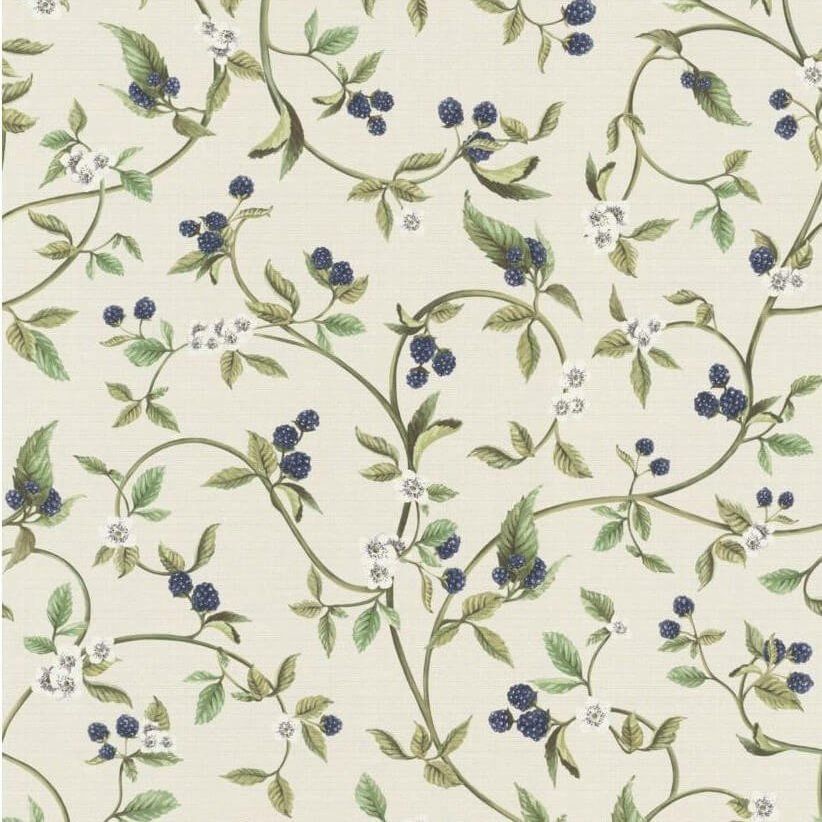 Fleurs Vert et Beige - 2 rouleaux - Papier peint