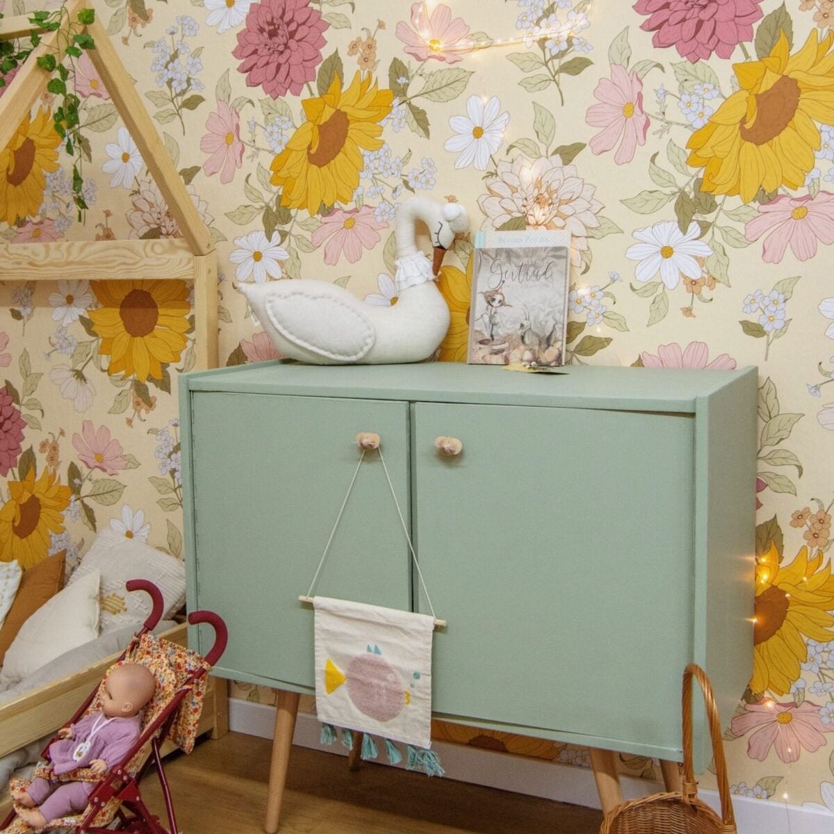 papier peint tournesol