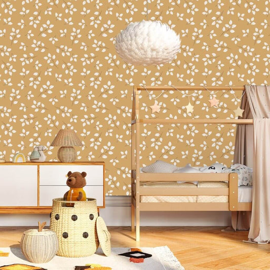 Faded Summer Ochre -  2 rollen-  Behang